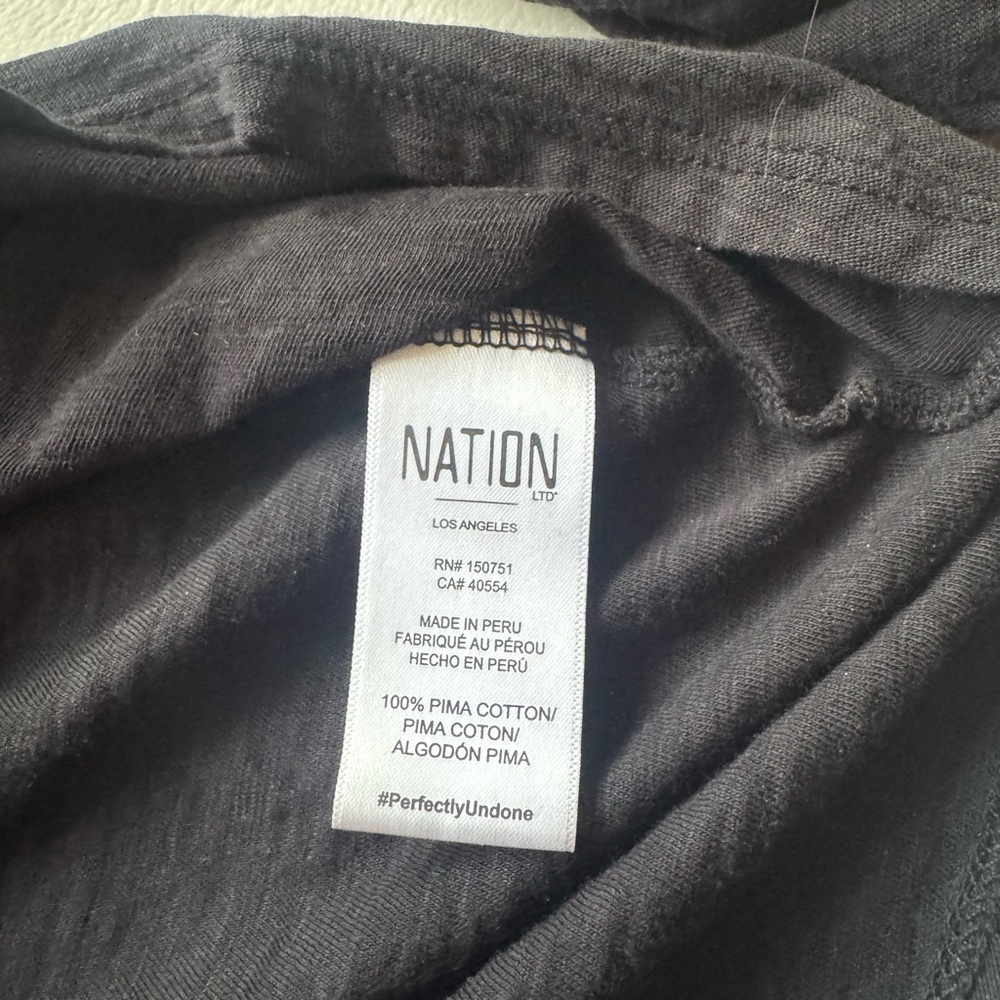 Nation Ltd 100% Pima cotton blouse - Picture 4 of 8